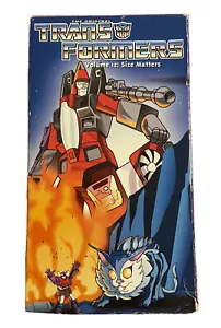 Transformers Volume 12: Size Matters (VHS,2000) Used - Picture 1 of 6