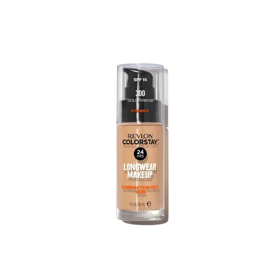 Revlon Golden Beige Foundation 1 Fl Oz Buildable Full Coverage Long Lasting - Image 1 of 1
