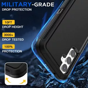 Für Samsung Galaxy S25 Ultra 24 23 22 + Stoßfeste Hülle Cover + Displayschutz - Bild 1 von 52