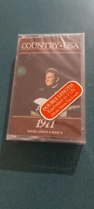 new SEALED CASSETTE TAPE 1989 COUNTRY USA 1971 TIME LIFE NO UPC - Picture 1 of 3