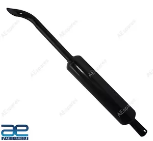 Silenziatore di scarico lungo verticale rivestito nero per HMT Zetor 2511 3511 5911 - Foto 1 di 7