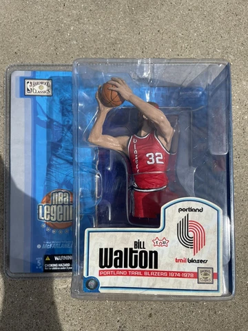 Bill Walton NBA Legends Hardwood Classics McFarlane Trailblazers Factory Sealed Cover