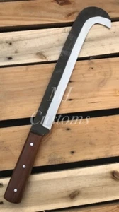 20 Zoll MJ MUSTOM HANDGEFERTIGT D2 STAHL VOLLTANG JAGD BOWIE MESSER GESCHENK MIT Hülle - Bild 1 von 6