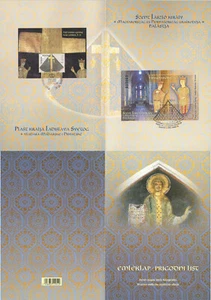 Specials - Ungarn 2003. Saint Ladislaus Souv. Karte mit Kroatien + Ungarn Ausgabe - Bild 1 von 1