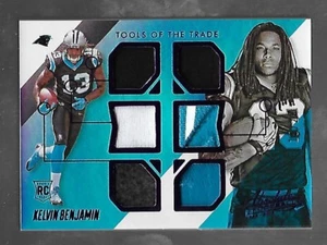 KELVIN BENJAMIN 2014 Panini Absolute Tools of the Trade Rookies Purple /20 CRKB - Picture 1 of 2