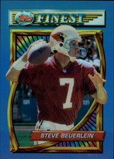 1994 Finest Football Card #54 Steve Beuerlein