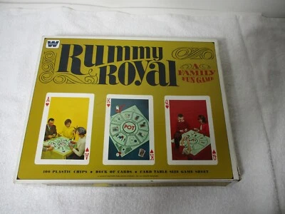 Rummy Royal - Whitman 1965 - Completo con piezas selladas - ¡Nunca jugado! Foto 1 de 3