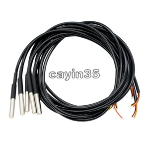DS18B20 Temperature Sensor Probe WaterProof Plugable Terminal Adapter Module UK - Picture 1 of 10