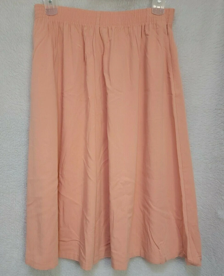 Alfred Dunner Womens Skirt Size 18 Orange - Image 1 of 4