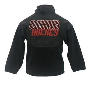 Reebok Official NHL Chicago Blackhawks Hockey Pull Over Fleece Jacket Size XL - Picture 1 of 12