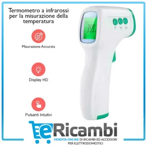 Termometro Infrarossi Digitale Frontale Febbre Senza Contatto DCG Display HD - Foto 1 di 4