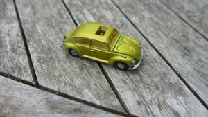 Majorette gold VW Beetle with sunroof & opening bonnet in good condition. - Picture 1 of 8