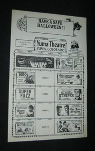 Originale Yuma Colorado STRIPES DISNEY 9 A 5 Pryor CHUCK NORRIS Alda CHEECH CHONG - Foto 1 di 1