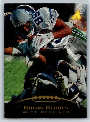 1995 Pinnacle Brian Blades Trophy Collection Parallel Seattle Seahawks #150 - Image 1 of 2