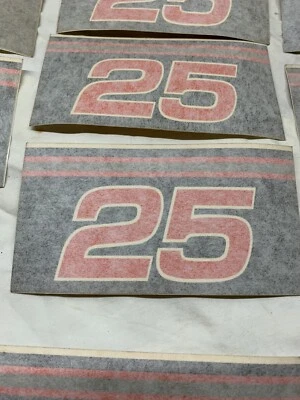 EVINRUDE / JOHNSON ( 25 ) OUTBOARD BOAT MOTOR DECAL / STICKER ( ORIGINAL OEM ) - Image 1 of 4