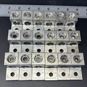 6- Burndy KA29U 250KCMIL-6 CU9AL Mechanical Lugs, Terminal, Connector, CU9AL - Picture 1 of 16