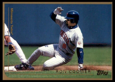 1999 Topps #344 Ron Coomer Minnesota Twins Baseball Card - Image 1 of 2