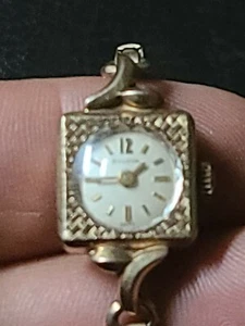 Vintage Bulova M7 Ladies 10K RGP Bezel - Picture 1 of 4