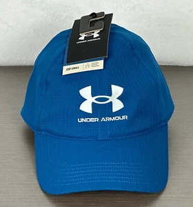Under Armour Men's Blue Baseball Cap / Hat OSFM ISO-Chill Adjustable Strap NWT - Picture 1 of 13