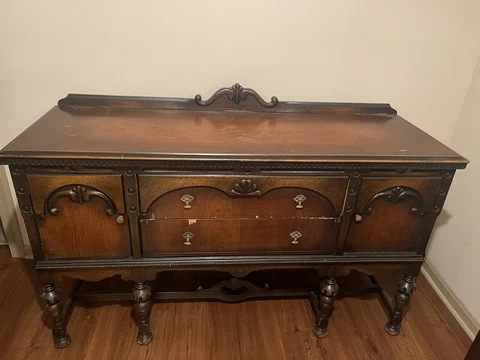 American Antique Chest of Drawers / Dresser Cover