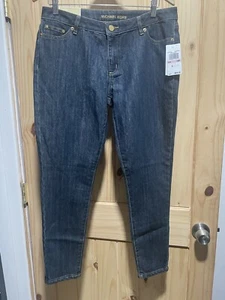 Dunkelblaue Jeans von Michael Kors. Izzy Skinny Jeans Neu Mit Etikett - Bild 1 von 6