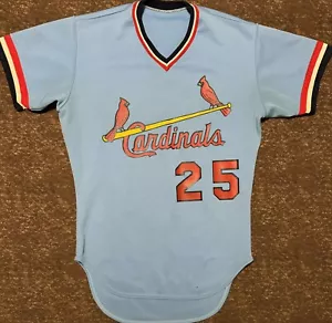 Authentic Vintage Rawlings 1984 MiLB Erie Cardinals Game Worn Baseball Trikot - Bild 1 von 12