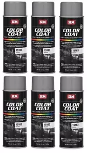SEM 15163 Color Coat Flat Presidio Spray Paint Aerosol Can 12 oz. (6 Pack) - Picture 1 of 1