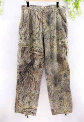 Vintage Y2K Faded Cargo Camo Pants Mossy Oak Hip Hop 2000s Baggy Sz M - Image 1 of 4