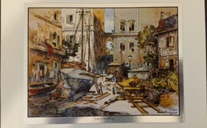 Lionel Barrymore Goldfolie geätzte Bilder Drucke. 6er Set - Bild 1 von 6