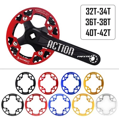 32-42T Chainring Cover Chain Guard 104bcd MTB Road Bike Crankset Protecter - Image 1 of 4