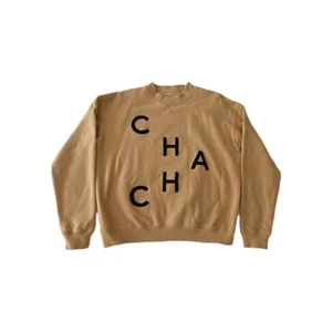 EllandEmm CHA CHA Sweatshirt Damen M Beige Pullover Rundhals Baumwollmischung Top - Bild 1 von 8