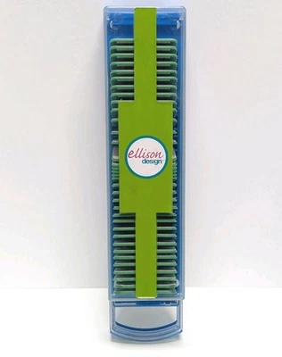 Ellison Twang Alphabet Die Set – Complete Plastic Dies + Case – Retired HTF RARE - Image 1 of 4