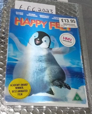 Happy Feet Hugh Jackman 2006 DVD /LENTICULAR SLIPCASE - Image 1 of 2