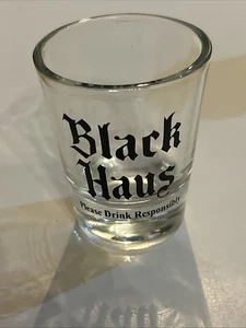 Vintage Black Haus - Booze- Standard Shotglass- new - Picture 1 of 3