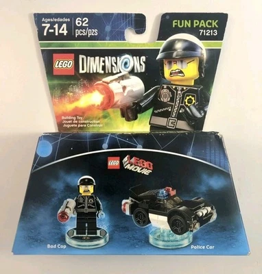 New Lego Dimensions Fun Pack 71213 Bad Cop Lego Movie - Image 1 of 2