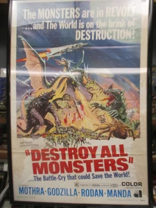 Distruggi tutti i mostri - Locandina originale film 1969 - 40 x 27 - Foto 1 di 5