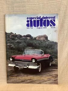 SIA SPECIAL INTEREST AUTOS MAGAZINE #64 AUG1981 1957 FORD FAIRLANE 500 CAR - Bild 1 von 5