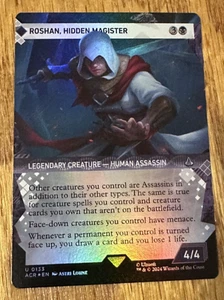 MTG Assassin's Creed, Roshan, Hidden Magister - Borderless Foil - Picture 1 of 1