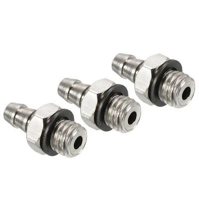 Tubo Flessibile Barb Raccordo Dritto 3.5mm Spinato M5x0.8 Maschio Filetto,3pz - Immagine 1 di 4