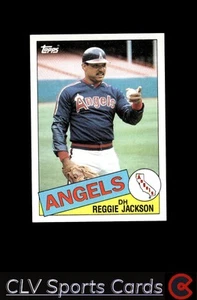 Baseball sports Topps Reggie Jackson California Angels - Picture 1 of 2