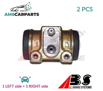 DRUM WHEEL BRAKE CYLINDER PAIR REAR 52942X ABS 2PCS NEW OE REPLACEMENT - Image 1 of 4