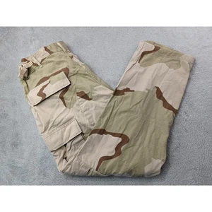 Desert Camouflage Cargo Pants Combat Trousers Size Medium Short Military Army - Picture 1 of 17
