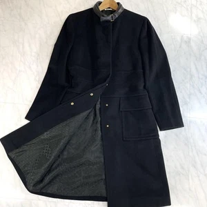 Abrigo Chester Negro Extreme Talla L Mejor Gucci Seda Cachemira - Imagen 1 de 9