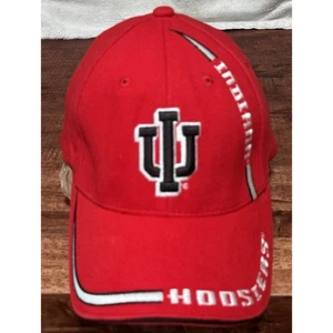 Indiana Hoosiers Sombrero NCAA IU Rojo Sombrero Ajustable Sombrero Adulto Rojo Indiana Gorra - Imagen 1 de 6