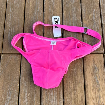 Rufskin мужчин ярко розовый Bellamy плавать бикини короткие купальный костюм размер M - Изображение 1 из 4