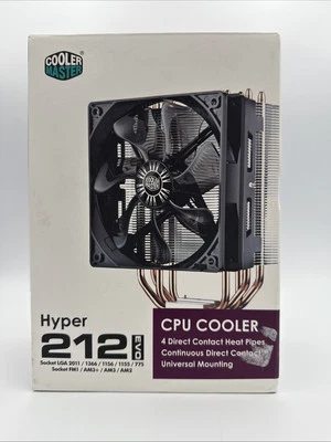 Cooler Master Hyper 212 EVO CPU Cooler Fan – AMD Ryzen / Intel LGA Tested - Image 1 of 4