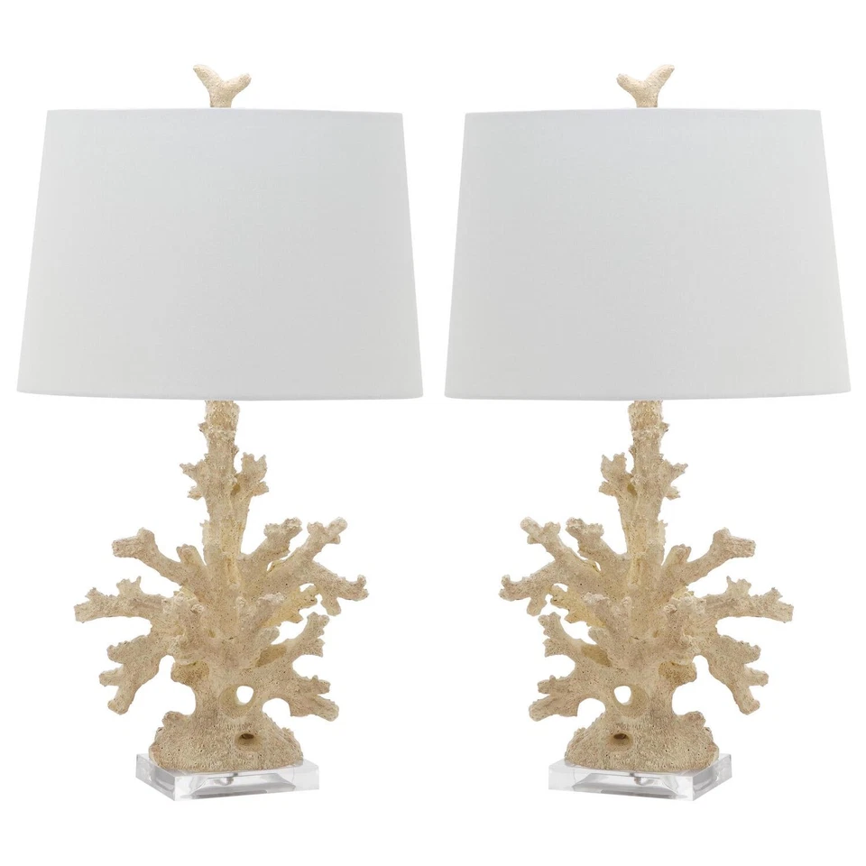 Safavieh Coral Branch Table Lamp - Set of 2 Cream - Изображение 1 из 1