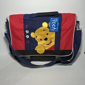 Disney Winnie Puuh Messenger Bag Laptop Schultertasche Canvas Vintage Neu aus altem Lagerbestand - Bild 1 von 6