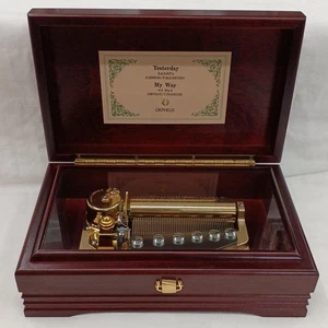 Music Box Model ORPHEUS DX414EDA SANKYO - Picture 1 of 5