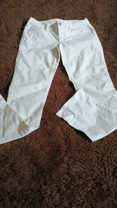 Ann Taylor Size 4 White Denim Modern Fit - Picture 1 of 5